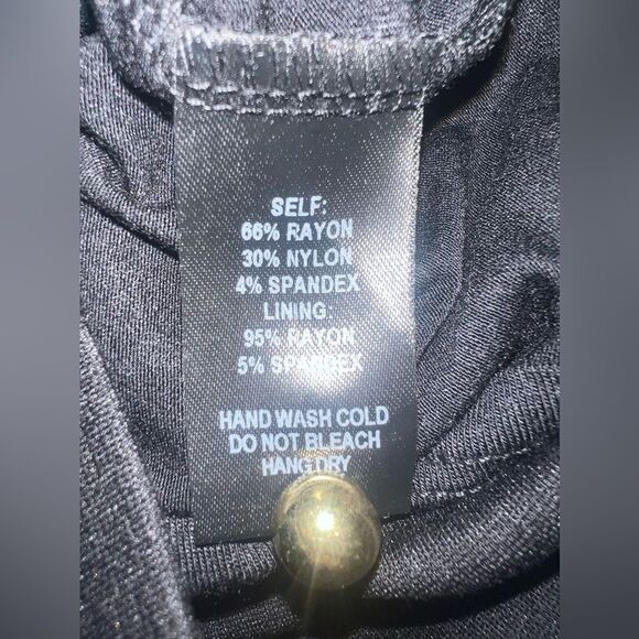 Lulus Endlessly Alluring Black Lace Bodycon Dress small Lbd cocktail mob wife - Picture 8 of 10